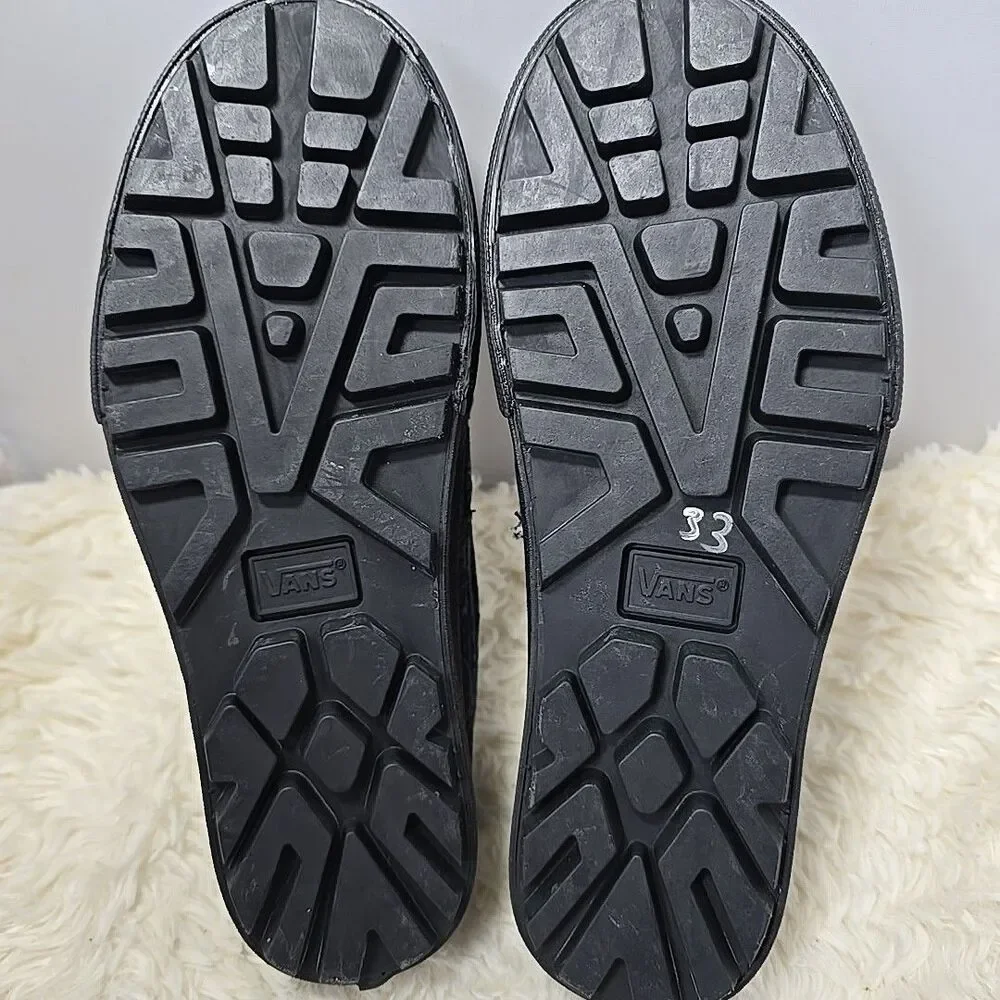 VANS Style 53 Velvet Paisley Men 4 Woman 5.5 Dark Blue Green Loafers Comfort Art